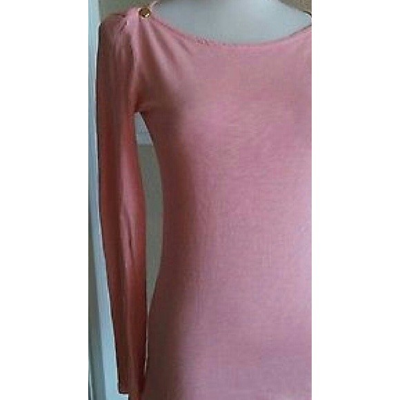 J.Crew Top T Dusty Pink Long Sleeve Top X-Small WOMENS X-Small - Picture 4 of 5